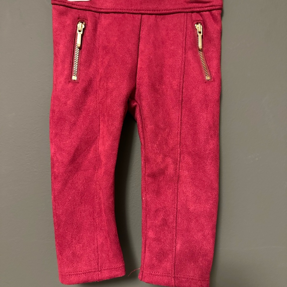 Janie and Jack The Sueded Pant NEVER WORN 6-12 Months